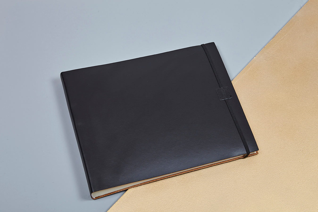 Large Recycled Leather Photo Album