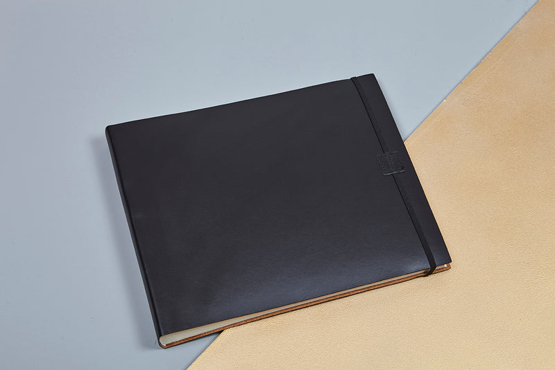 Large Recycled Leather Photo Album